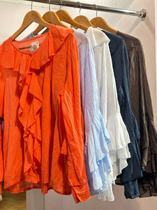 Abbie Frill Front Tunic