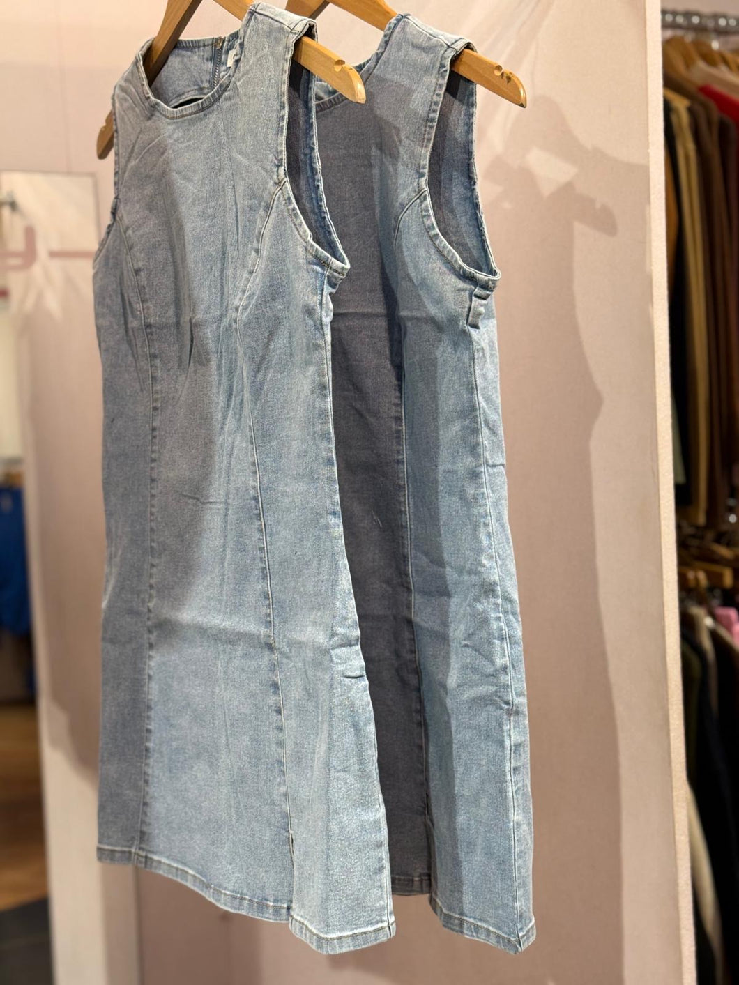 Patsy Denim Shift Dress