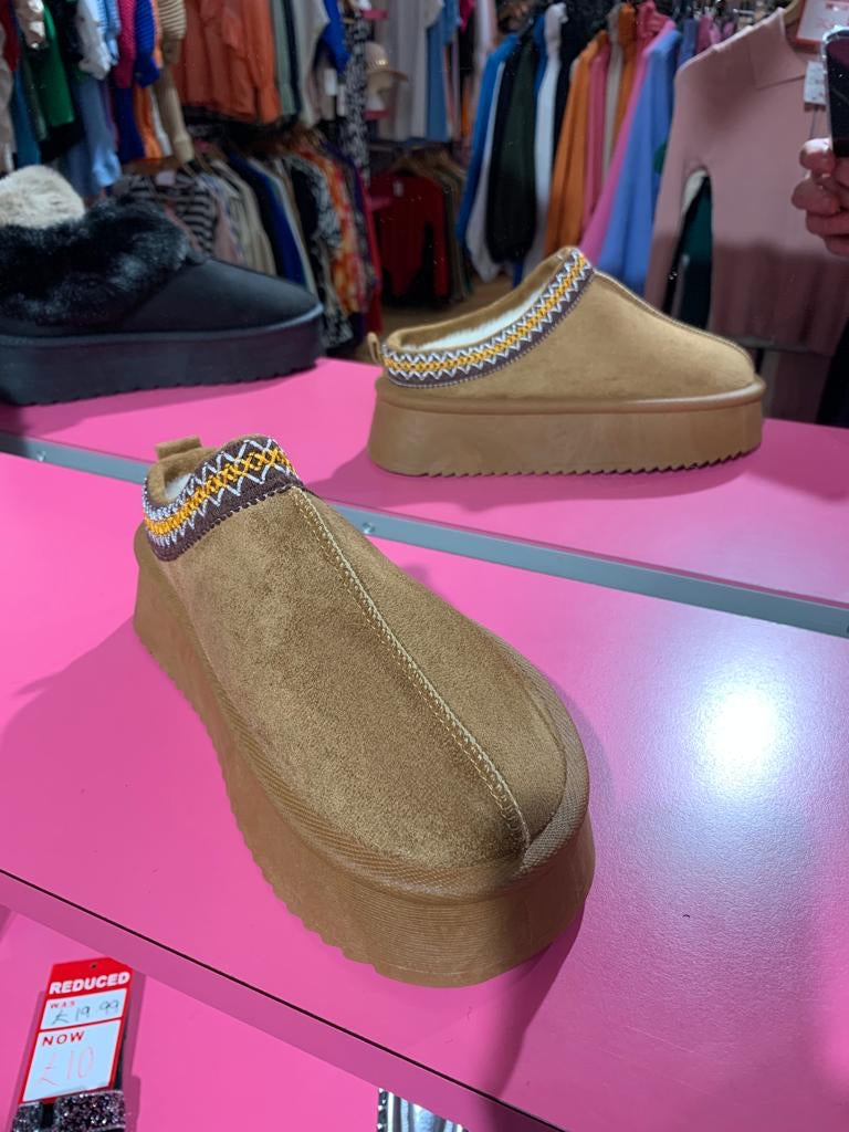 Stitch Platform Slip On