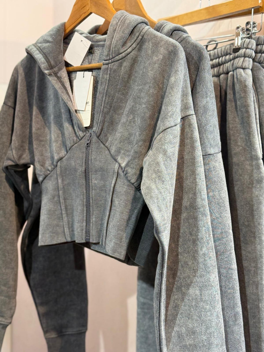 Corset Acid Wash Suit