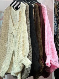 Open Bow Jumper