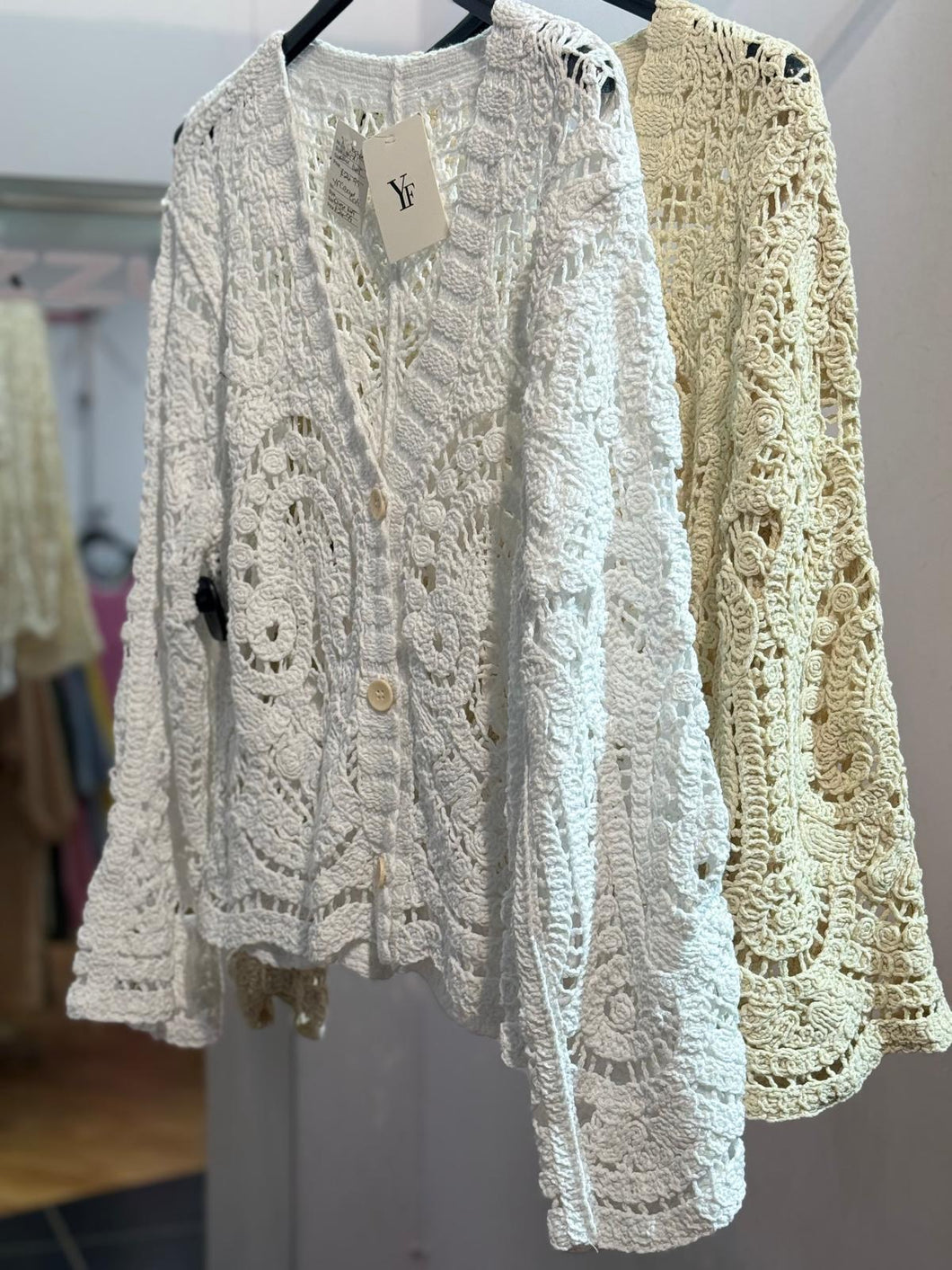 Stephie Crochet Cardi