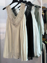Load image into Gallery viewer, Greta Lace Trim Vest
