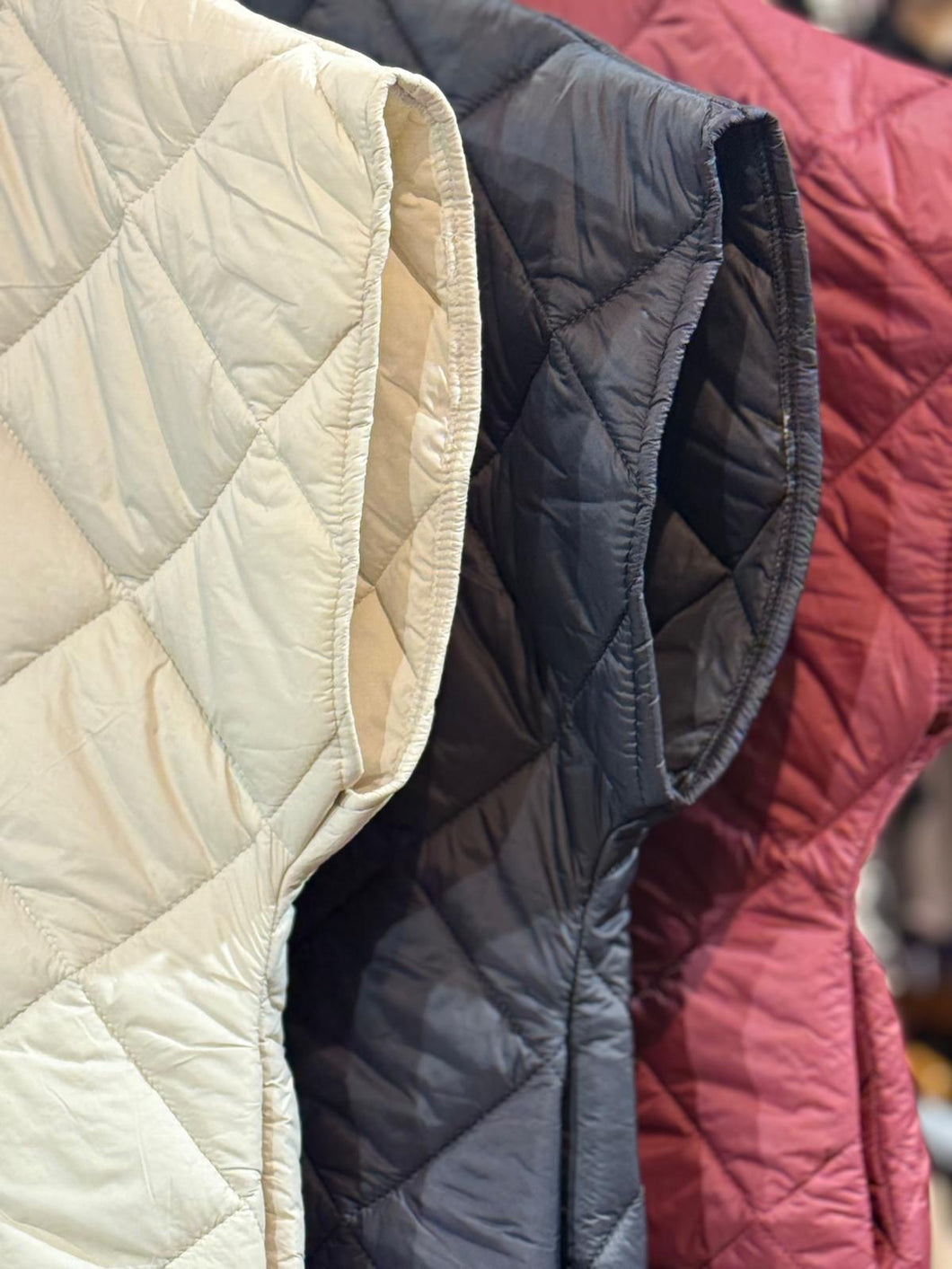 Safi Quilted Cap Sleeve Gilet