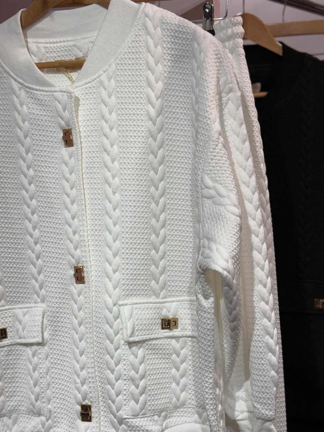 Chain Rope Detail Suit