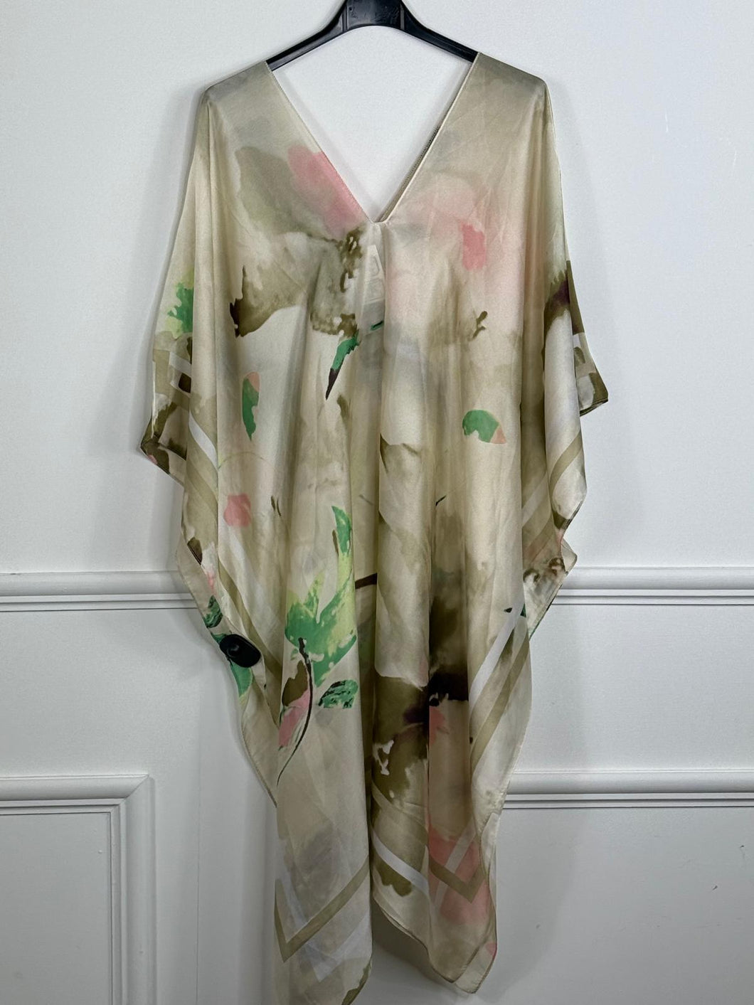 Border Chiffon Kaftan