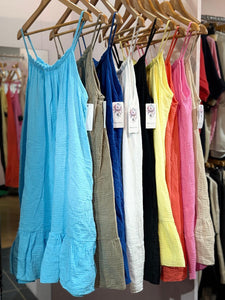 Charlie Cheesecloth Slip Dress