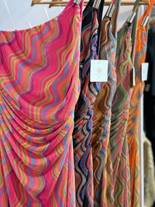 Sara One Shoulder Maxi