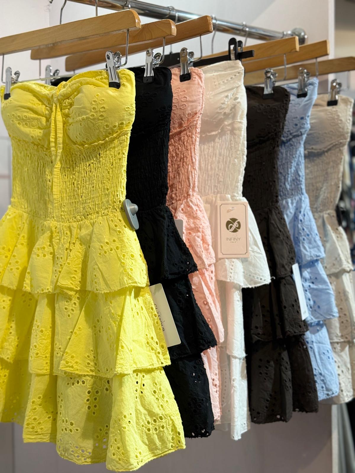 Angel Frill Mini Dress