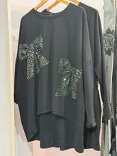 Load image into Gallery viewer, Bobo ~ Sequin Bow Tunic
