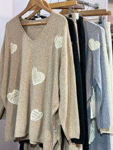 Load image into Gallery viewer, Sequin Heart Suit
