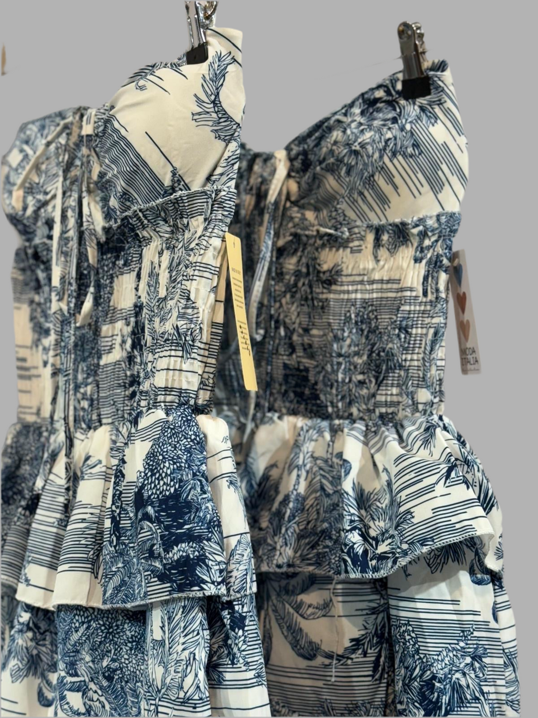 Didi Sketch Halter Dress