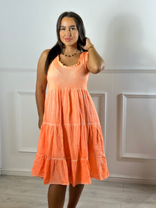 Gemma Ruffle Layered Dress