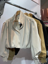 Load image into Gallery viewer, Cropped Rouche Jacket

