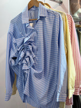 Load image into Gallery viewer, Rachel Ruffle Stripe Shirt
