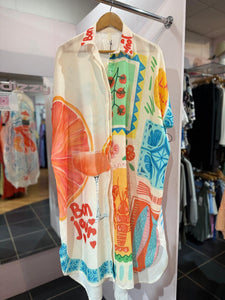 Porsha Maxi Shirt Dress