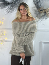 Load image into Gallery viewer, Angora Chunky Bardot Jumper
