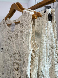 Annie Crochet Skirt Suit