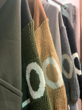 Load image into Gallery viewer, Love Knitted Sleeve Zip Cardi
