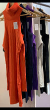 Load image into Gallery viewer, Roll Neck Cold Shoulder Dress
