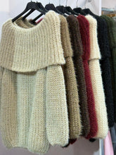 Load image into Gallery viewer, Angora Chunky Bardot Jumper
