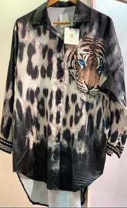 Cheetah Oversized Shirt