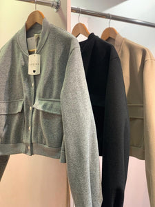 Lovika 2 Pocket Felt Bomber