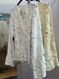Stephie Crochet Cardi