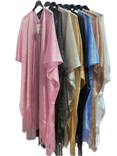 Load image into Gallery viewer, Lulu Lurex Tassel Kaftan
