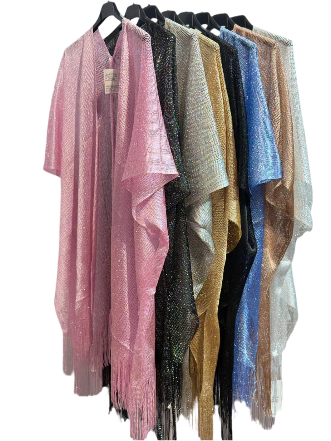 Lulu Lurex Tassel Kaftan