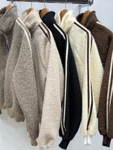 Load image into Gallery viewer, Adia Stripe Zip Jacket
