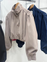 Load image into Gallery viewer, Cropped Rouche Jacket
