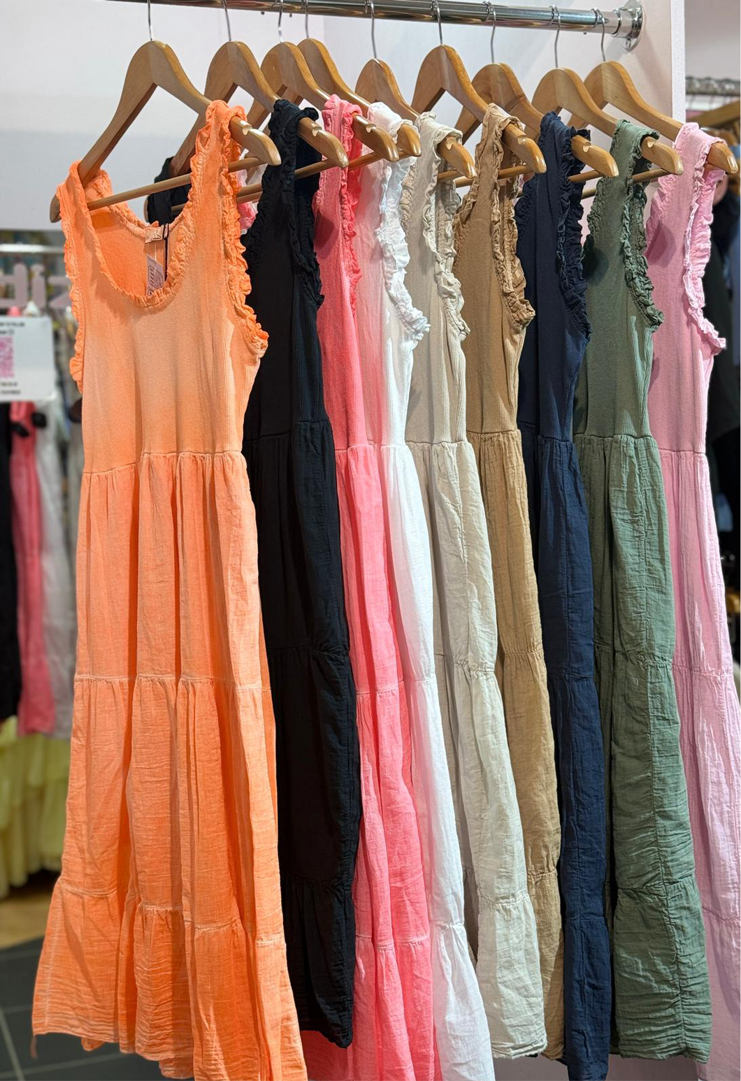 Ruffle Layered Dress