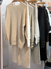 Load image into Gallery viewer, Clemmie Soft Knit Button Cuff Loungesuit
