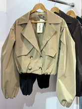 Load image into Gallery viewer, Crop Trench Jacket
