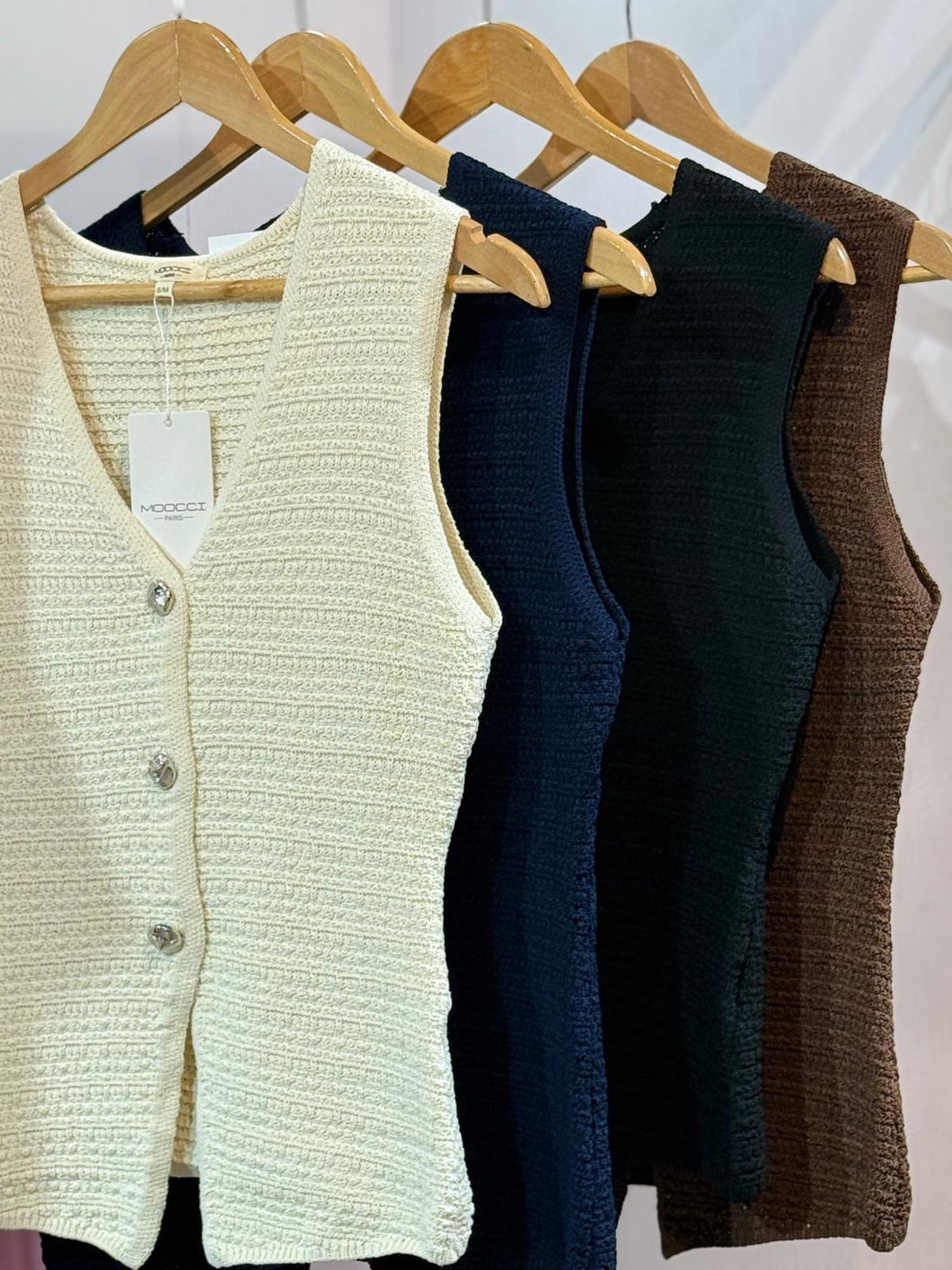 Laurel 3 Gold Button Waistcoat