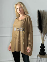 Load image into Gallery viewer, Rock Knit Hi Lo Jumper

