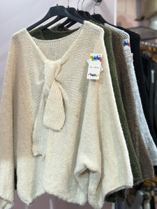 Chunky Bow Jumper