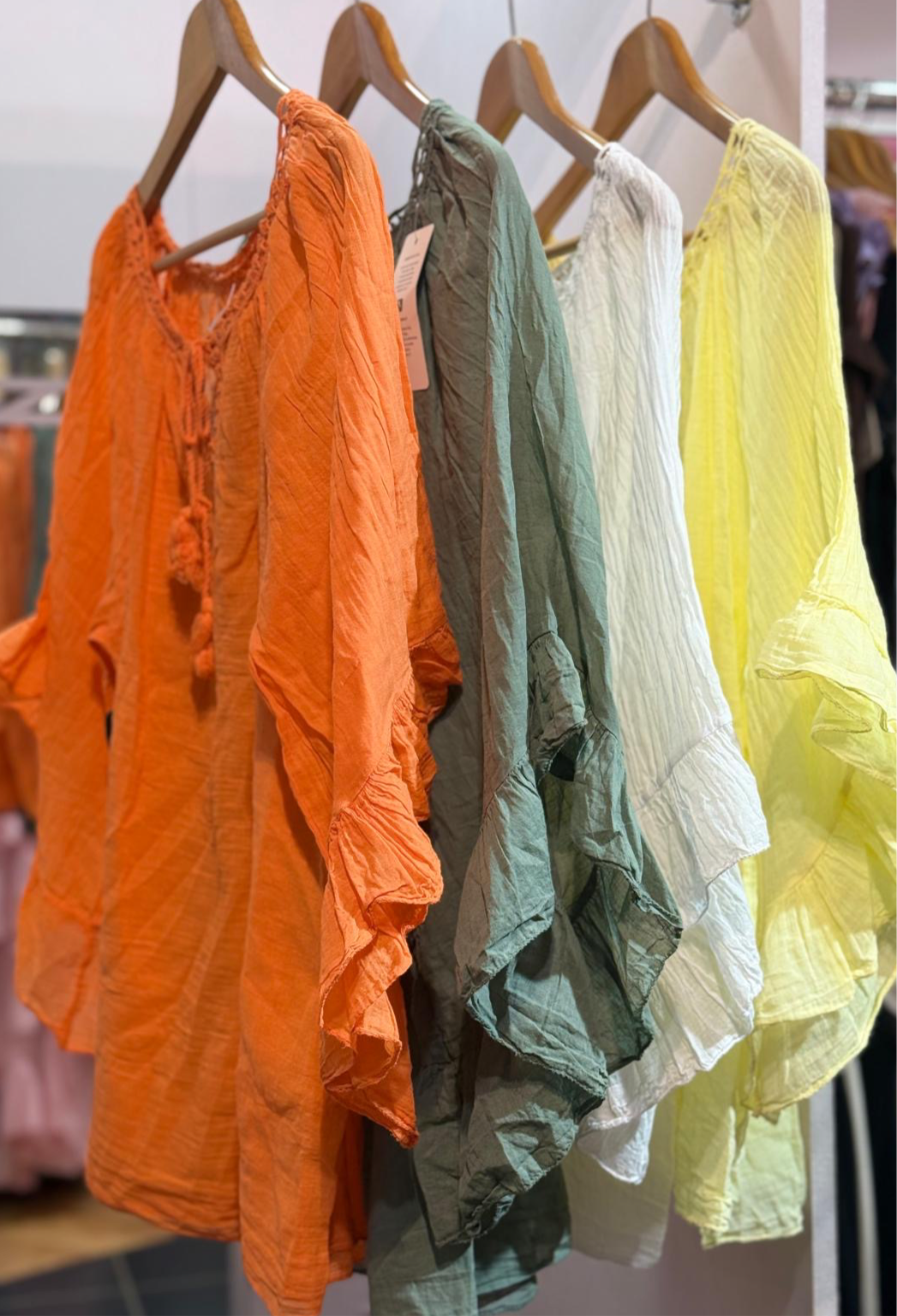 Wendy Cheesecloth Tassel Tunic
