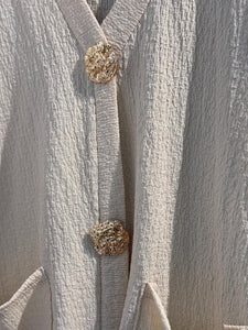 Penny Gold Button Suit
