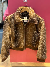 Load image into Gallery viewer, Bam Deer Print Zip Jacket
