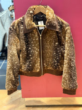Load image into Gallery viewer, Bam Deer Print Zip Jacket
