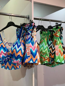 Bolt Knot Front Short Set