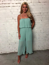 Load image into Gallery viewer, Strap Pleated Jumpsuit
