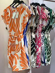 Swirl Belted Playsuit