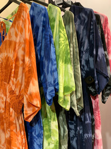Tye Dye Flower Jumpsuit