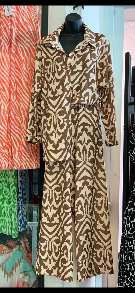 Bella Scroll Palazzo Set