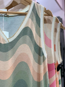 OD Swirl Thin Knit Maxi