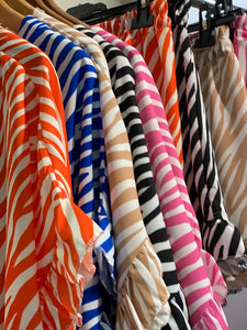 Zebra Frill Short Set