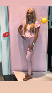 Kayla Cap Sleeve Lounge Suit